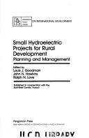 Cover for Small Hydroelectric Projects for Rural Development