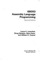 Cover for 68000 Assembly Language Programming/Includes 68010 and 68020
