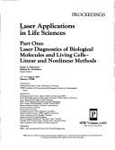 Cover for Laser applications in life sciences