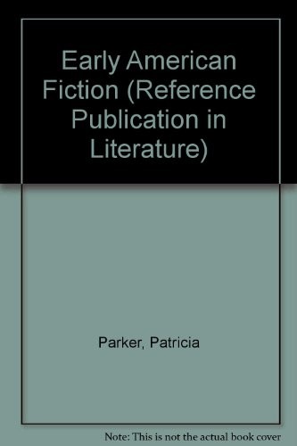 Cover for Early American fiction