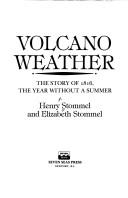 Cover for Volcano weather