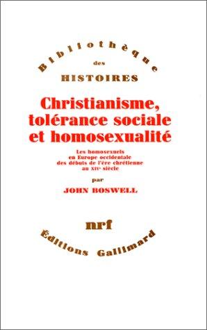 Cover for Christianisme, tolérance sociale et homosexualité