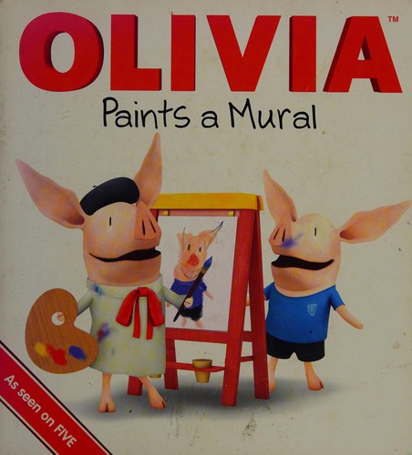 Cover for Olivia paints a mural