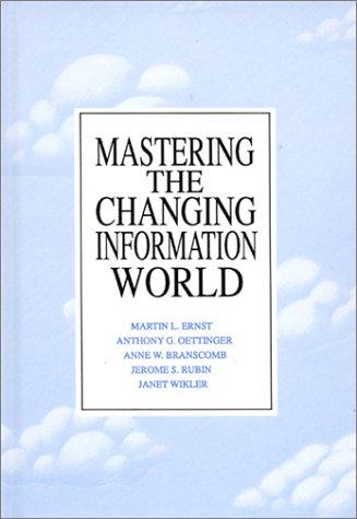 Cover for Mastering the Changing Information World