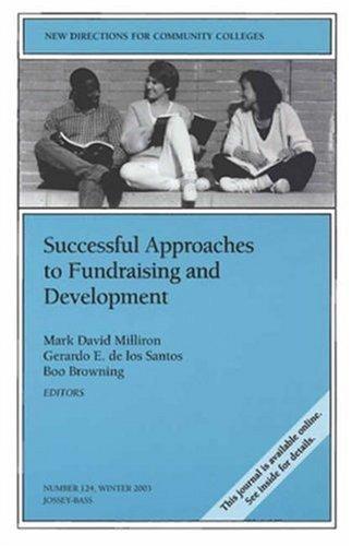 Cover for Successful Approaches to Fundraising and Development