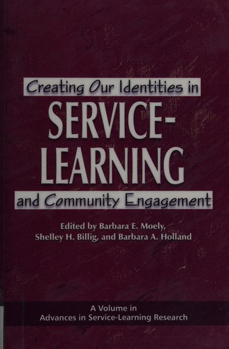 Cover for Creating our identities in service-learning and community engagement
