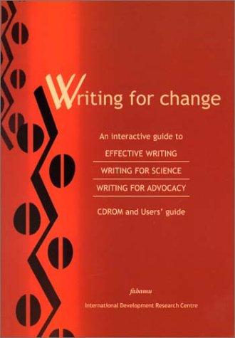 Cover for Writing for Change