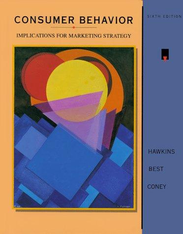 Cover for Consumer behavior