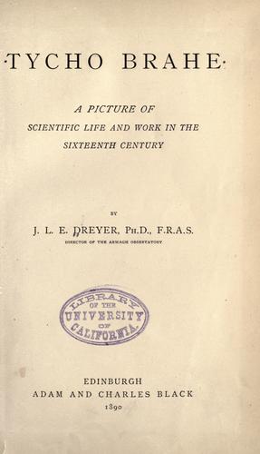 Cover for Tycho Brahe