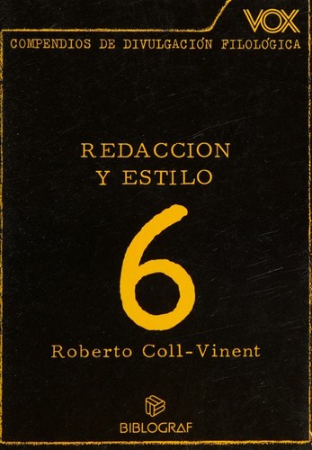 Cover for Redacción y estilo.