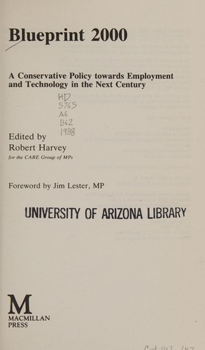 Cover for Blueprint 2000