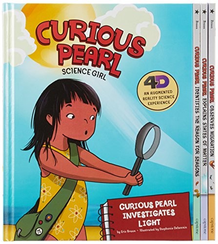 Cover for Curious Pearl, Science Girl 4D