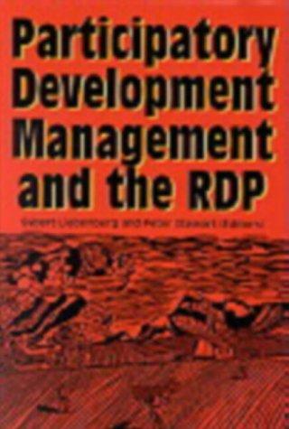 Cover for Participatory development management and the RDP