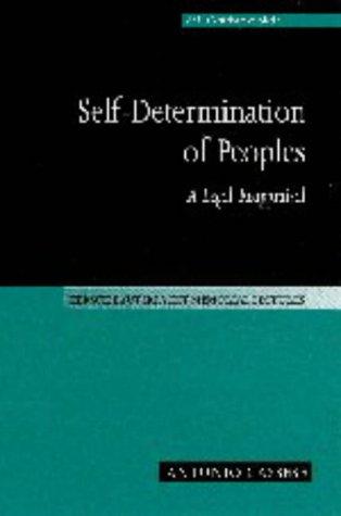 Cover for Self-determination of peoples