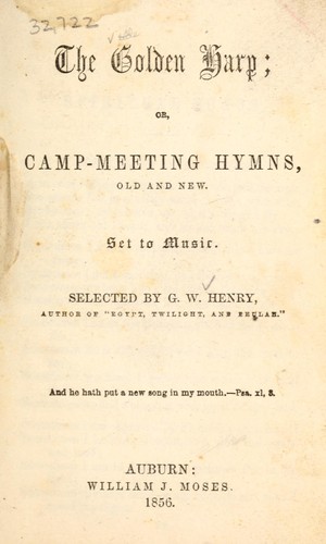 Cover for The Golden harp