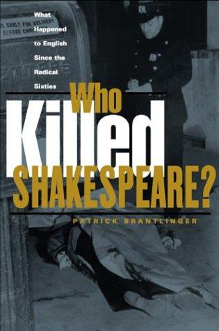 Cover for Who killed Shakespeare?