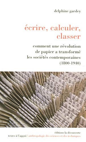 Cover for Écrire, calculer, classer