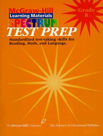 Cover for Spectrum Test Prep: Book 8 