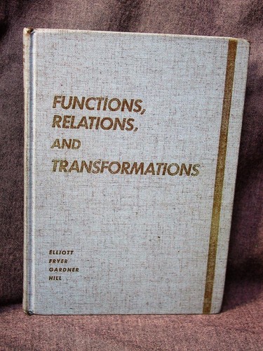 Cover for Functions, Relations, and Transformations