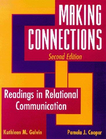 Cover for Making connections