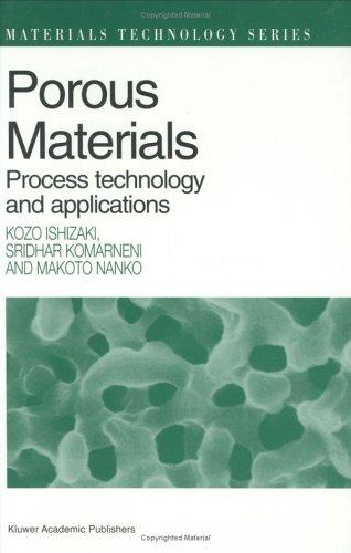 Cover for Porous Materials (Materials Technology Series)