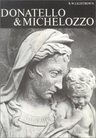 Cover for Donatello and Michelozzo. (Harvey Miller Publication)