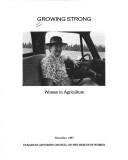 Cover for Growing strong