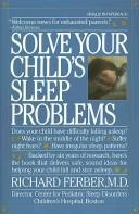 Cover for Solve your child's sleep problems