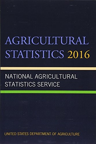 Cover for Agricultural Statistics 2016