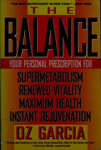 Cover for The balance