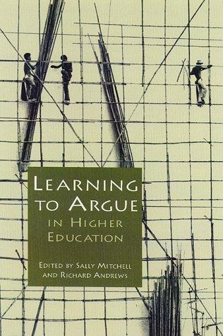 Cover for Learning to argue in higher education