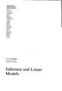 Cover for Inference and linear models