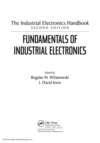 Cover for Fundamentals of industrial electronics