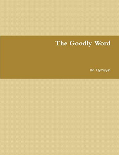 Cover for The Goodly Word