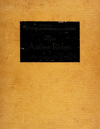 Cover for The amber-riders