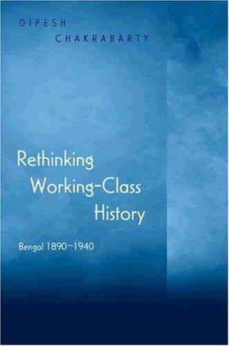 Cover for Rethinking Working-Class History