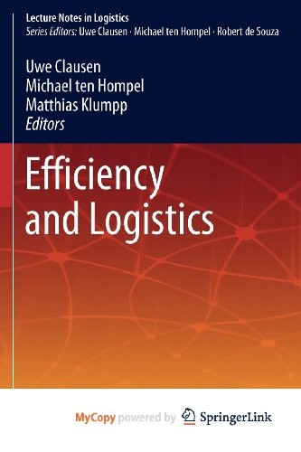 Cover for Efficiency and Logistics