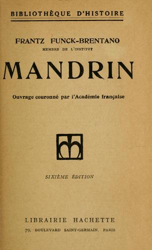 Cover for Mandrin.