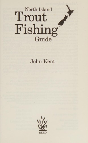 Cover for North Island Trout Fishing Guide