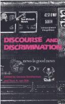 Cover for Discourse and discrimination