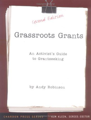 Cover for Grassroots Grants