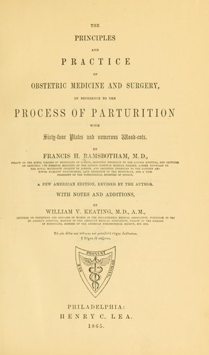 Cover for The principles and practice of obstetric medicine and surgery