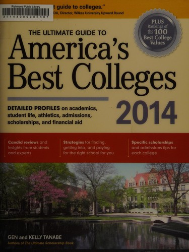 Cover for The ultimate guide to America's best colleges 2014