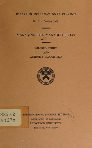 Cover for Managing the managed float