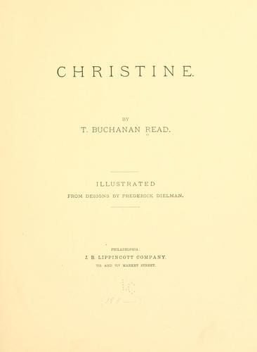 Cover for Christine