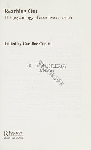 Cover for Reaching out