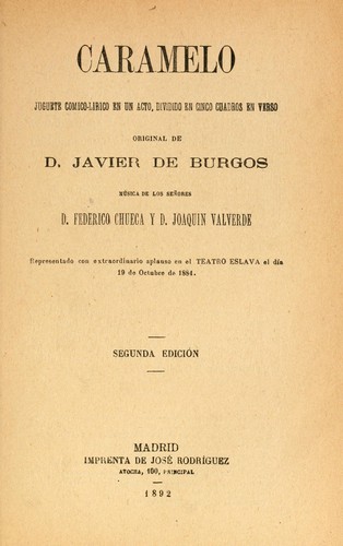 Cover for Caramelo