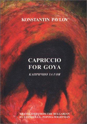 Cover for Capriccio for Goya