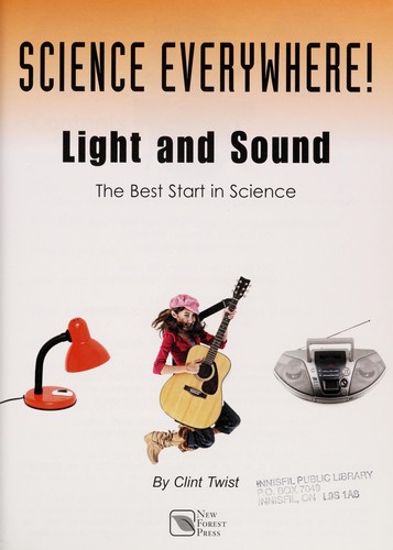 Cover for Light and sound