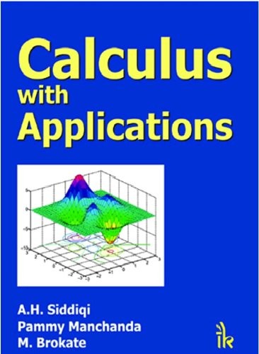 Cover for Calculus with Applications